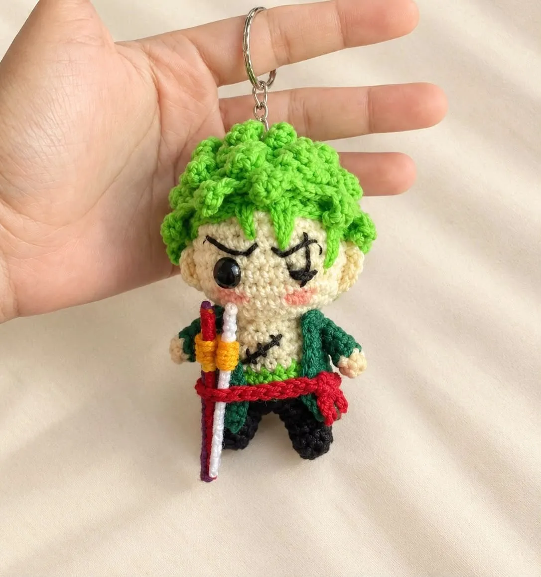 A little Zoro to keep you company on every adventure.